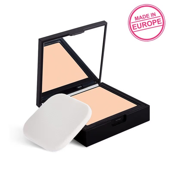 Nykaa SKINgenius Skin Perfecting & Hydrating Matte Powder Compact - Natural Ivory 01 (9g)