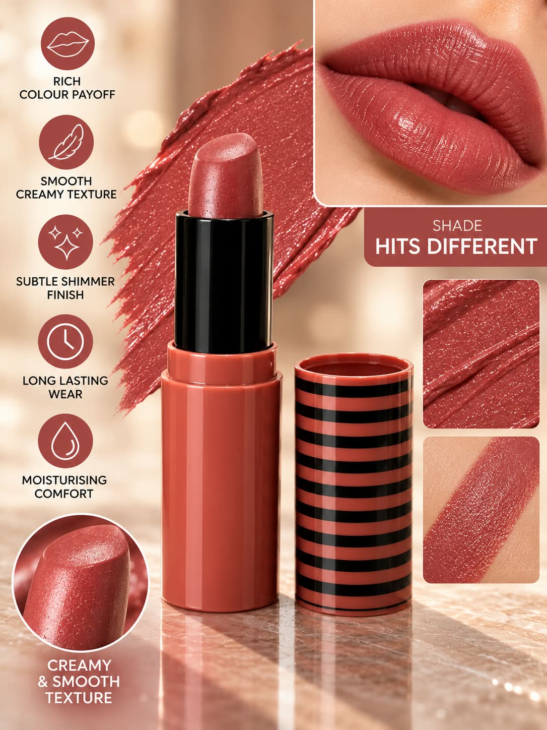 Nykaa So Creme! Creamy Matte Lipstick