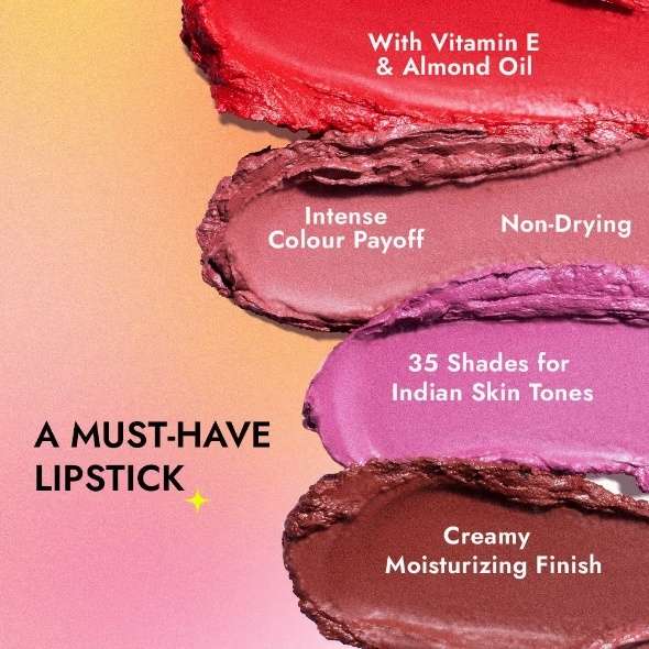 Nykaa So Creme! Creamy Matte Lipstick