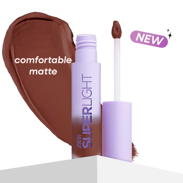 Nykaa Superlight Lip Cloud Airy Mousse Matte Liquid Lipstick for Lip