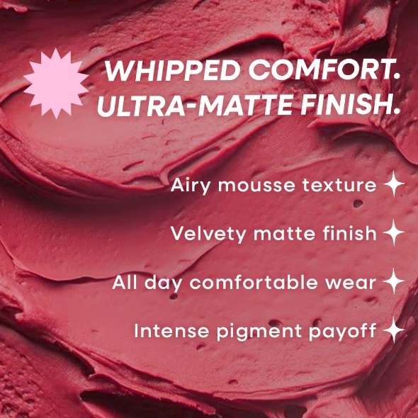 Nykaa Superlight Lip Cloud Airy Mousse Matte Liquid Lipstick for Lip