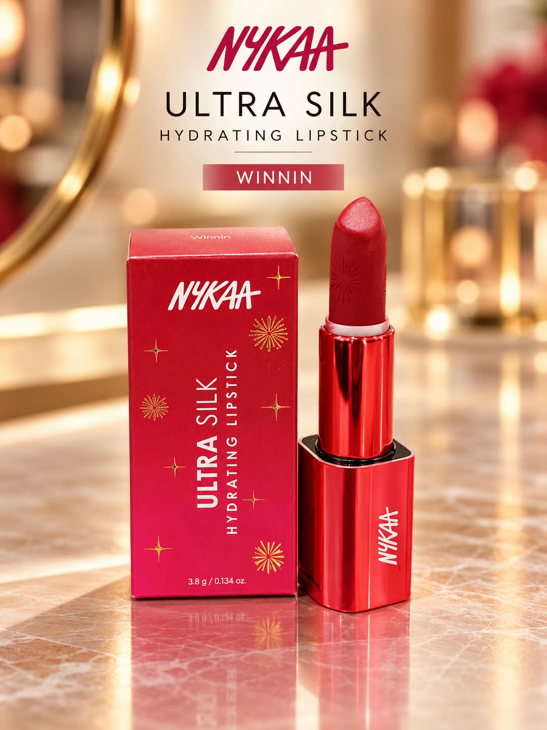Nykaa Ultra Silk Hydrating Lipstick