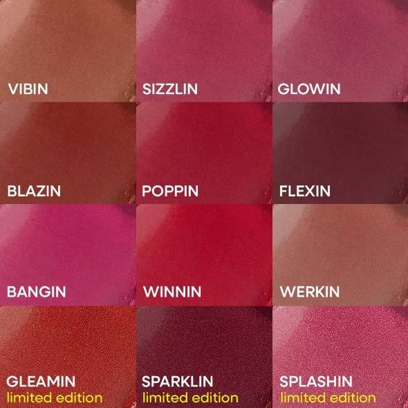 Nykaa Ultra Silk Hydrating Satin Serum Creme Glitter Lipstick with Hyaluronic Acid
