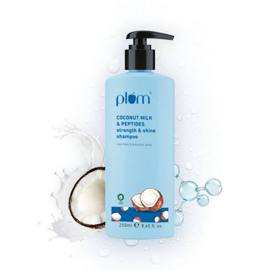 Plum Cocount Milk & Peptides Strength & Shine Shampoo