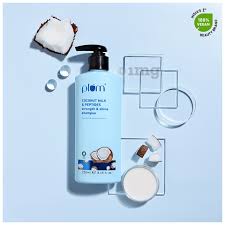 Plum Cocount Milk & Peptides Strength & Shine Shampoo
