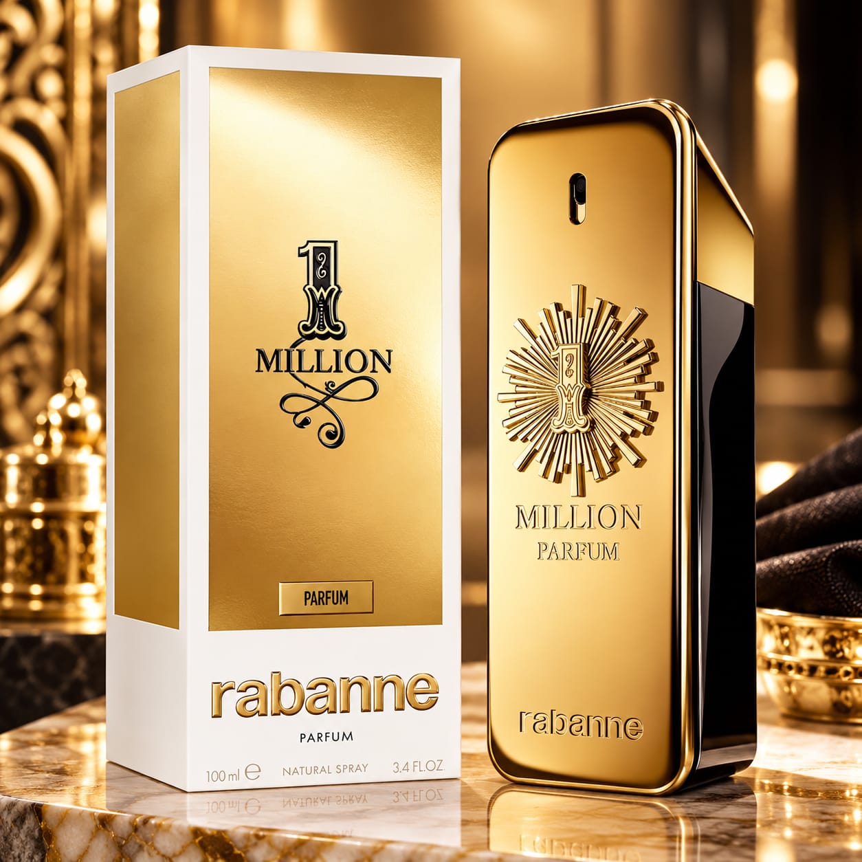 Paco Rabanne 1 Million Parfum Perfume For Men 100ml