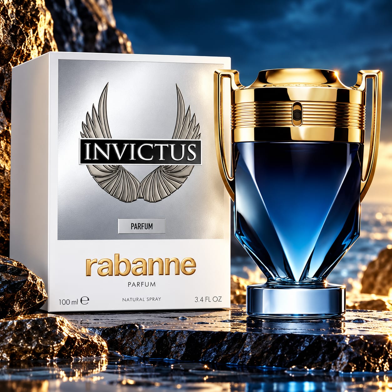Paco Rabanne Invictus Parfum Perfume For Men 10ML