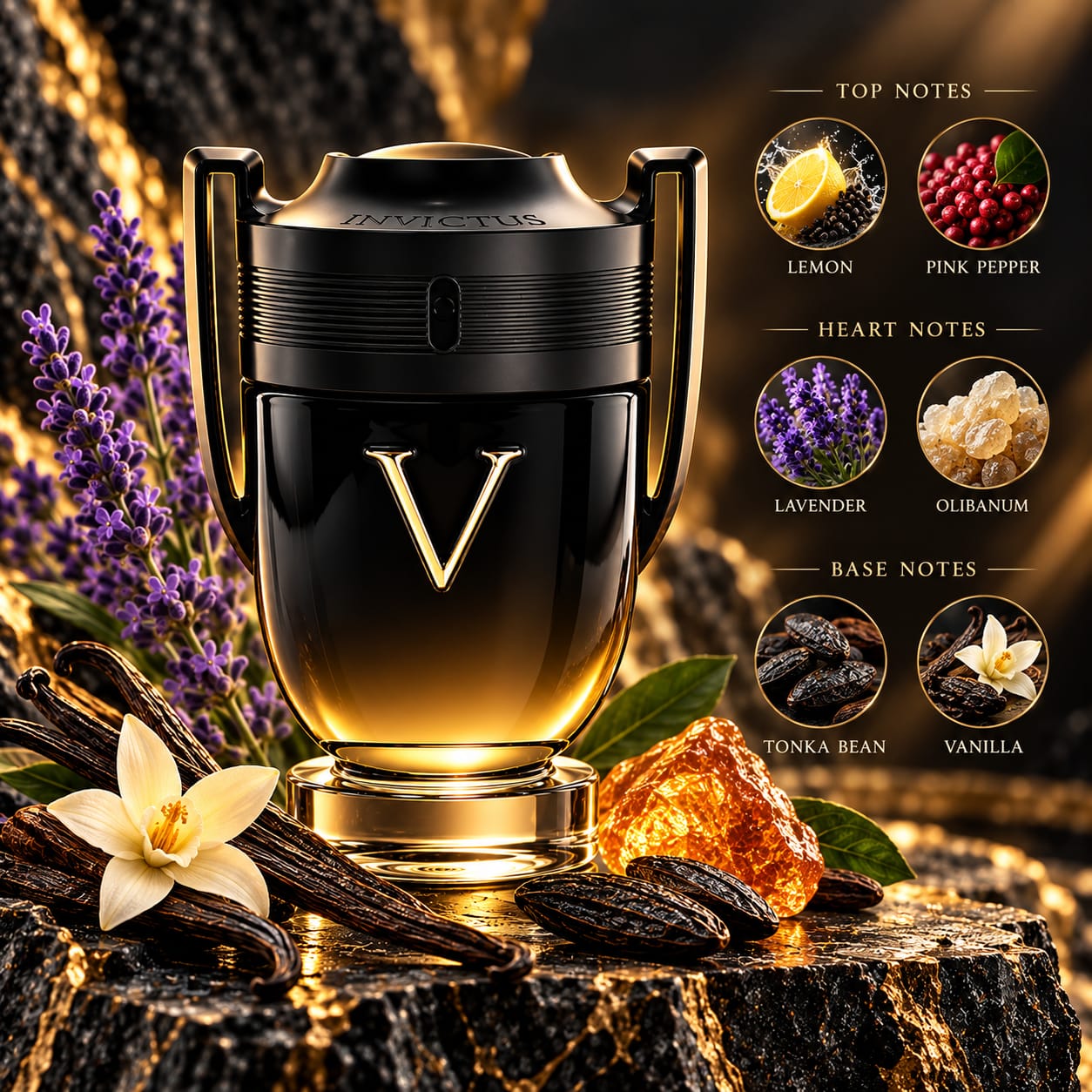 Paco Rabanne Invictus Victory Perfume For Men EDP Extreme 100ml
