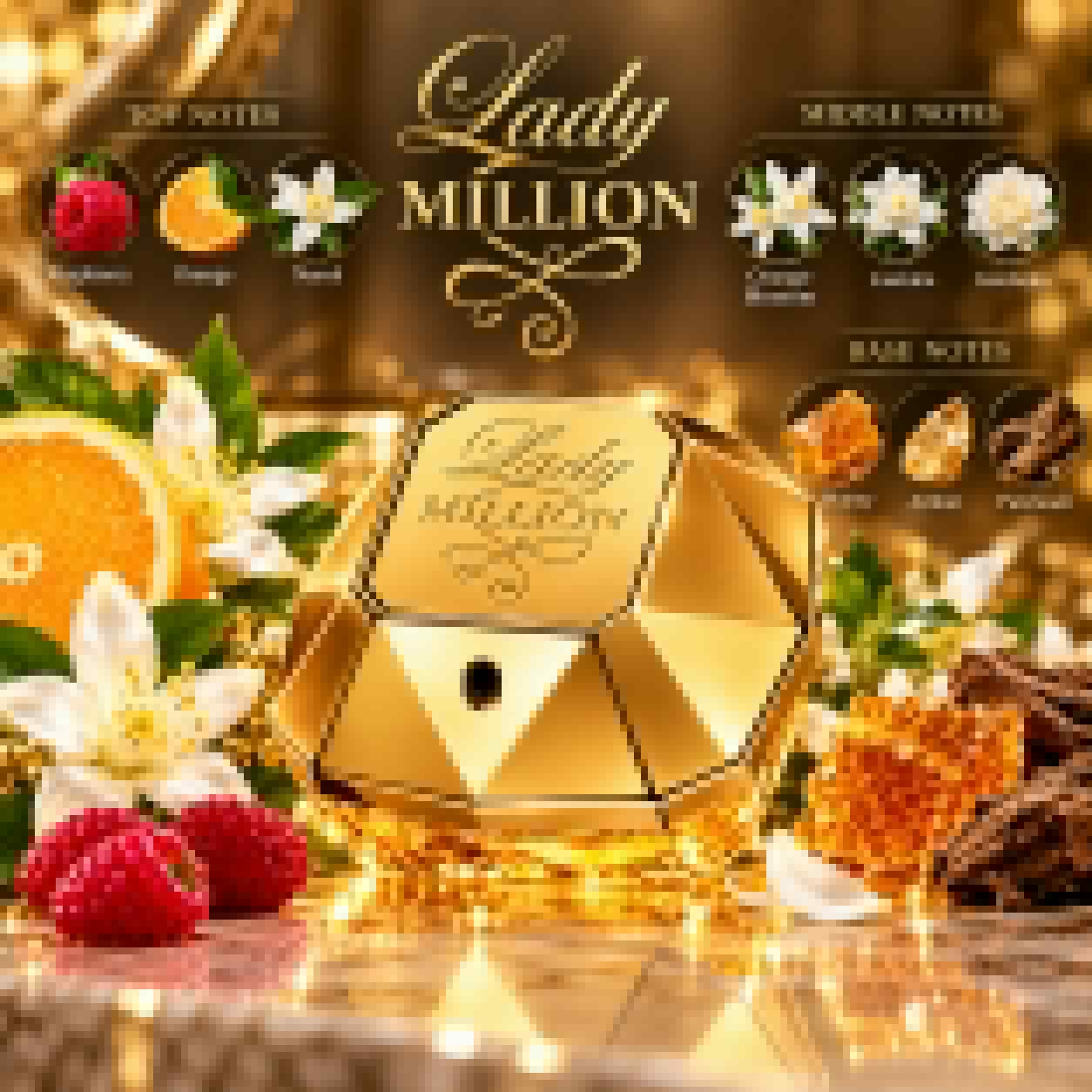 Paco Rabanne Lady Million Perfume For Women EDP 80ml