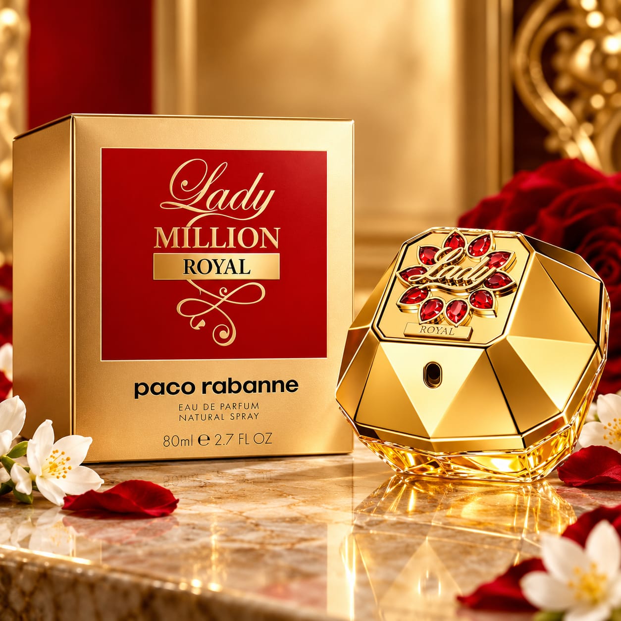 Paco Rabanne Lady Million Royal Perfume For Women EDP 80ml