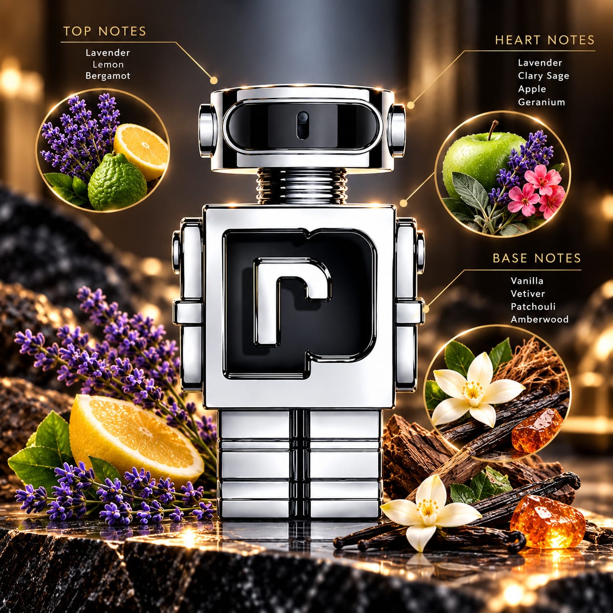 Paco Rabanne Phantom Perfume For Men EDT 100ml