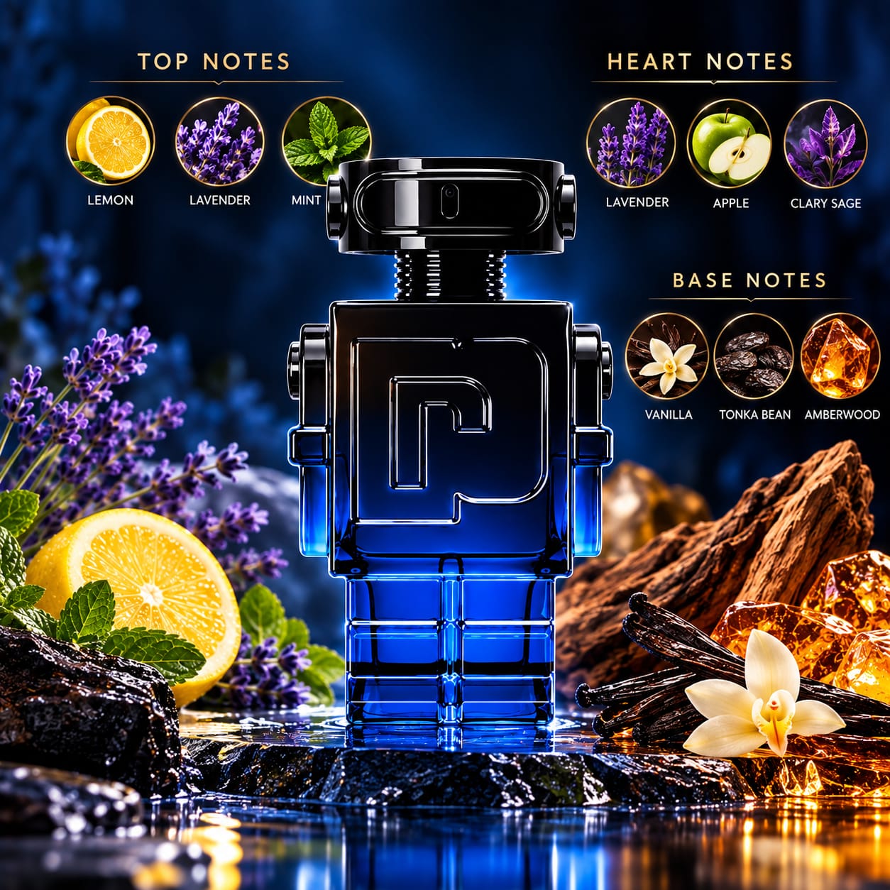Paco Rabanne Phantom Intense Perfume For Men EDP Intense 150ml