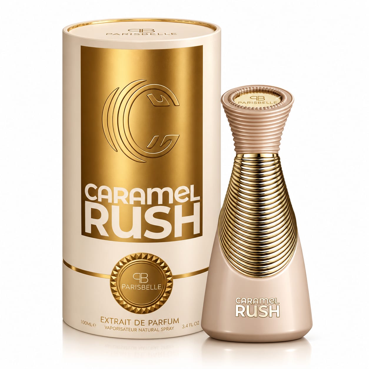 Parisbelle Caramel Rush Perfume Extrait De Parfum 100ml