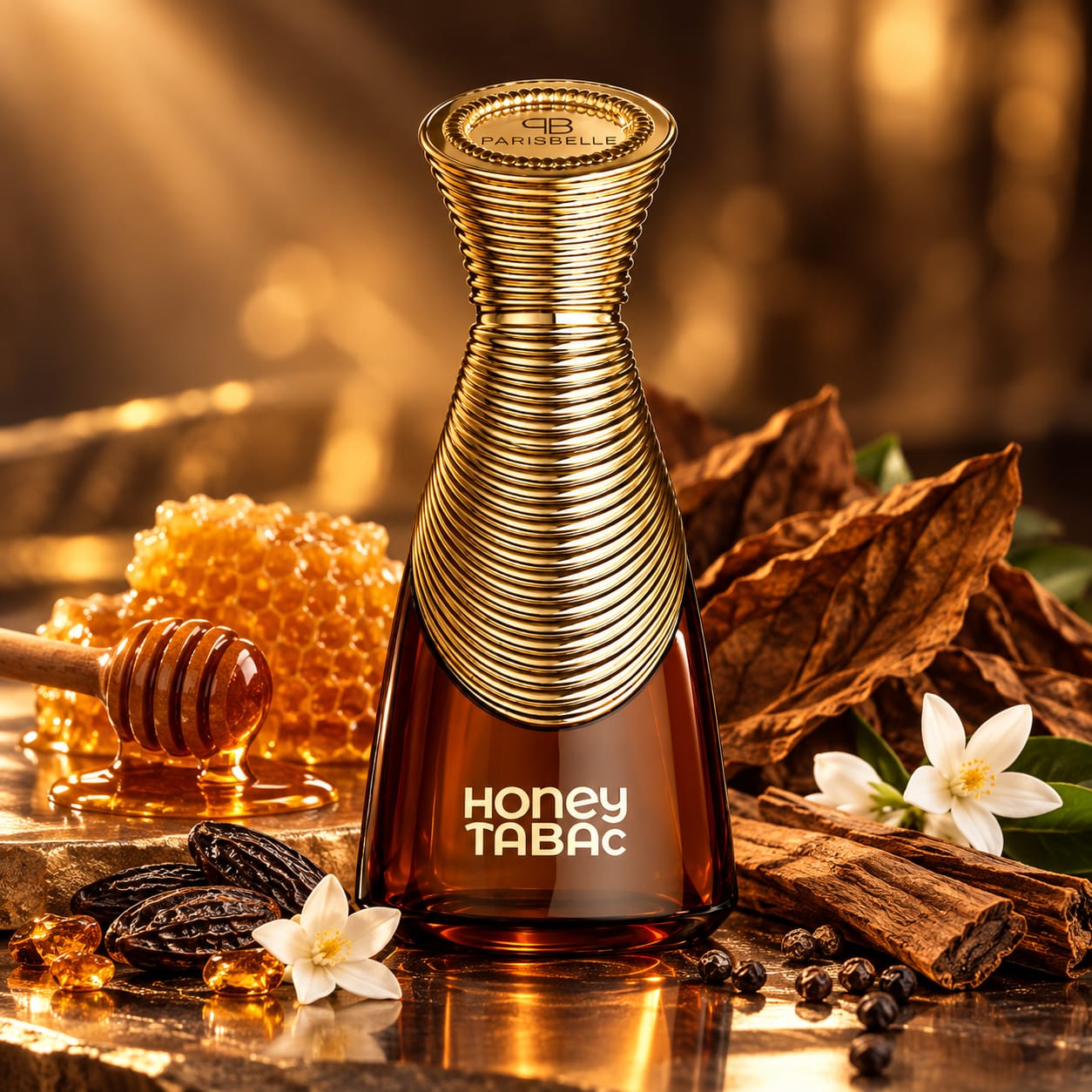 Parisbelle Honey Tabac Perfume Extrait De Parfum 100ml