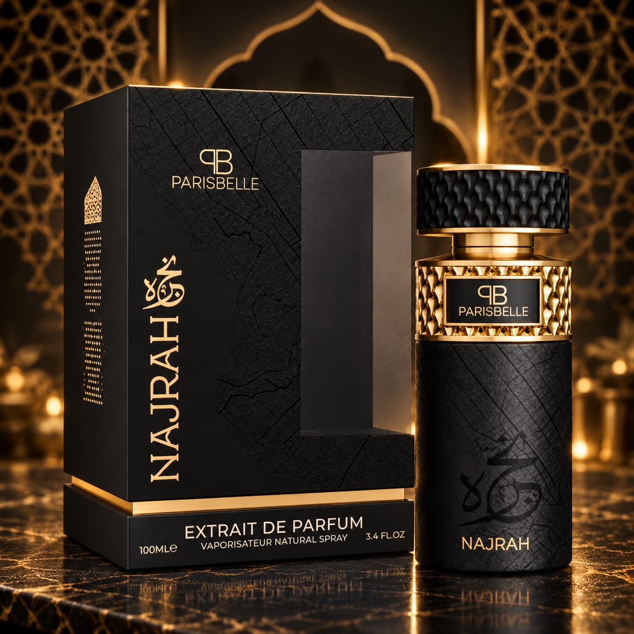 Parisbelle Najrah Perfume Extrait De Parfum 100ml