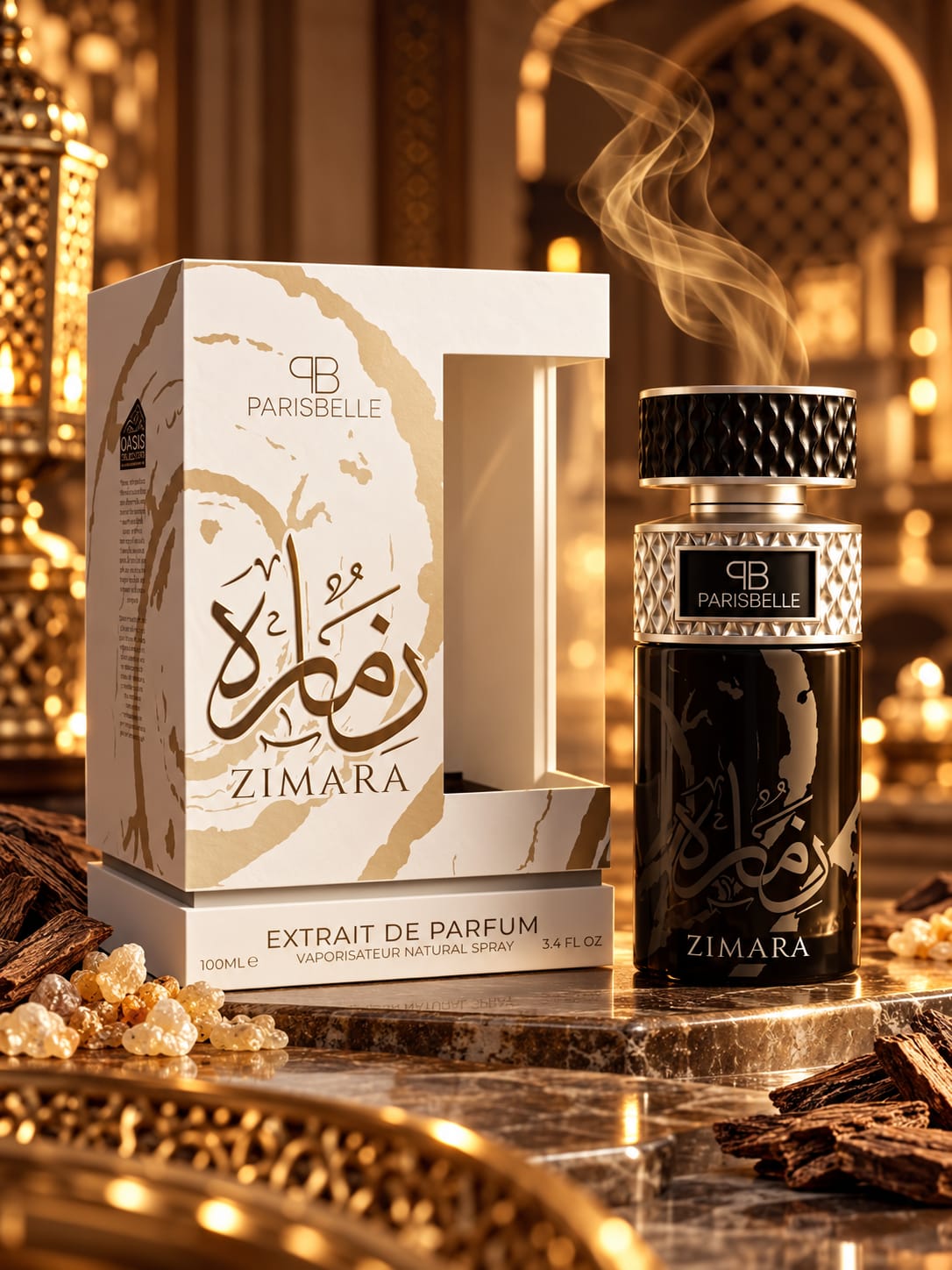 Parisbelle Zimara Perfume Extrait De Parfum 100ml