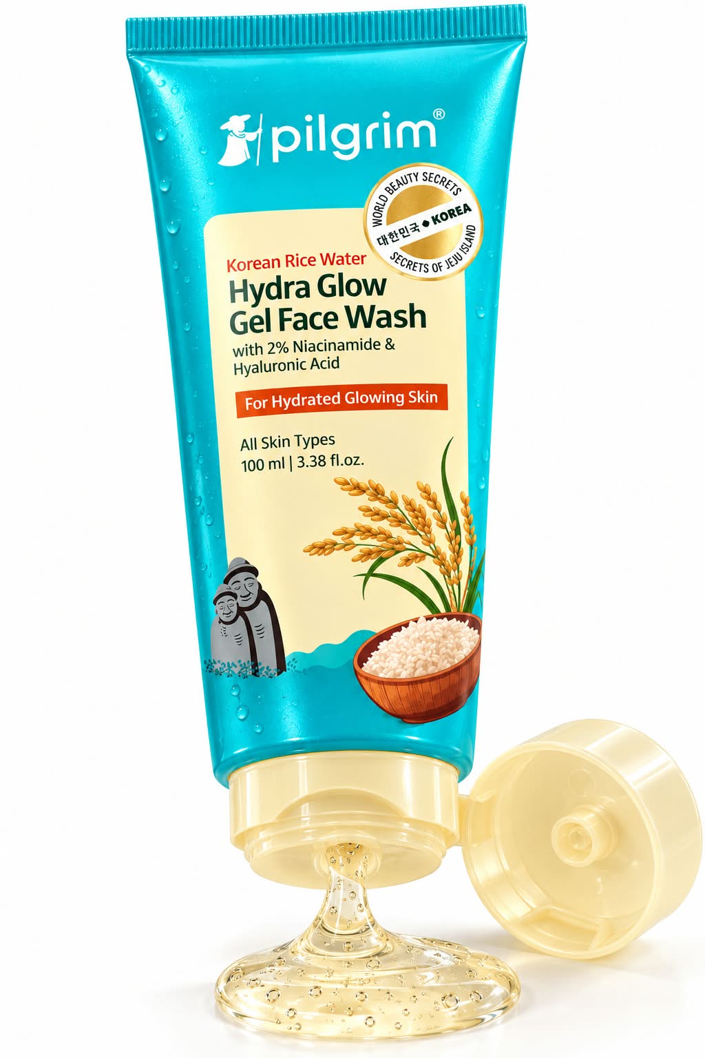 Pilgrim Hydra Glow Gel Face Wash