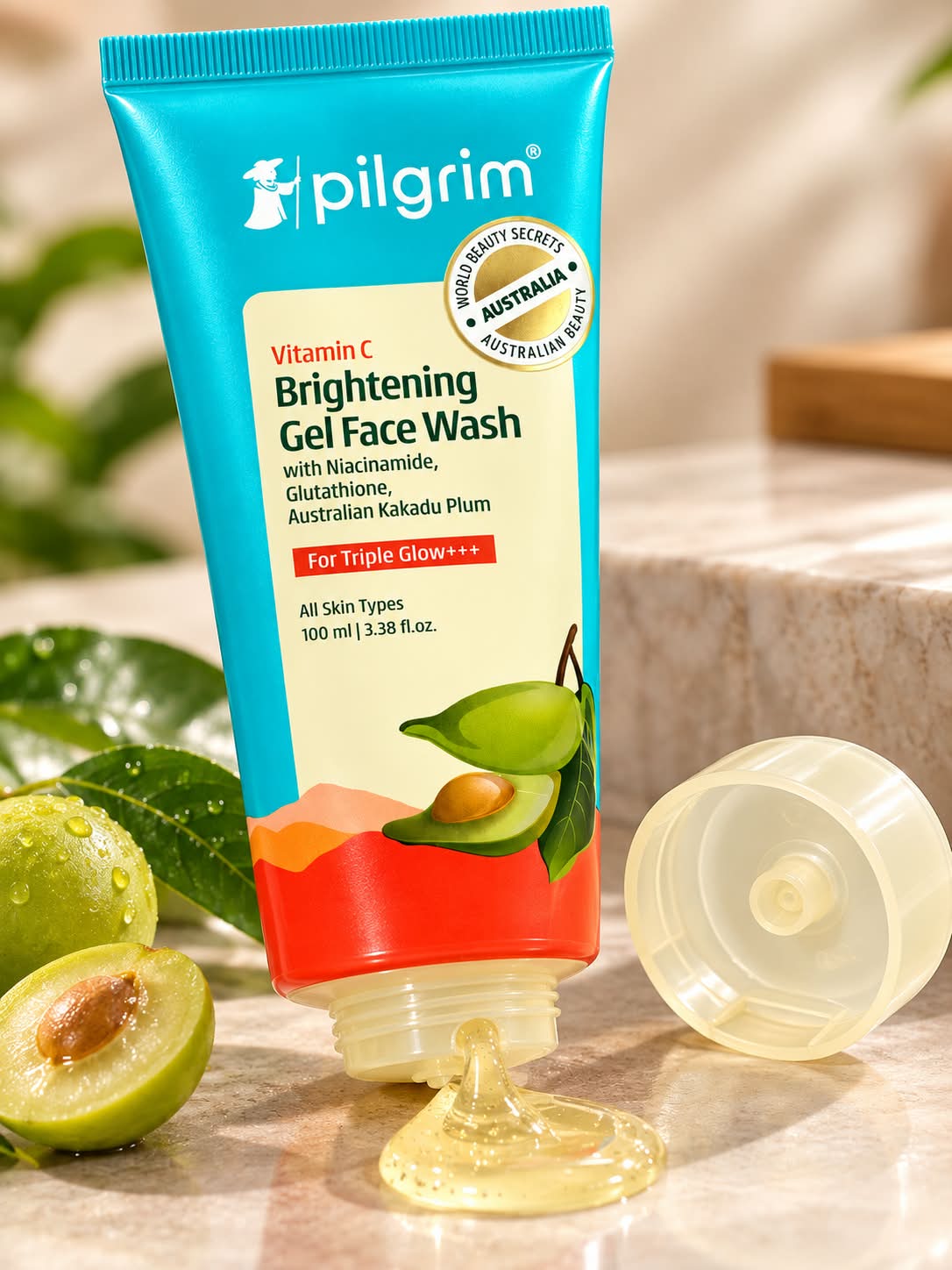 Pilgrim Vitamin C Brightening Gel Face Wash