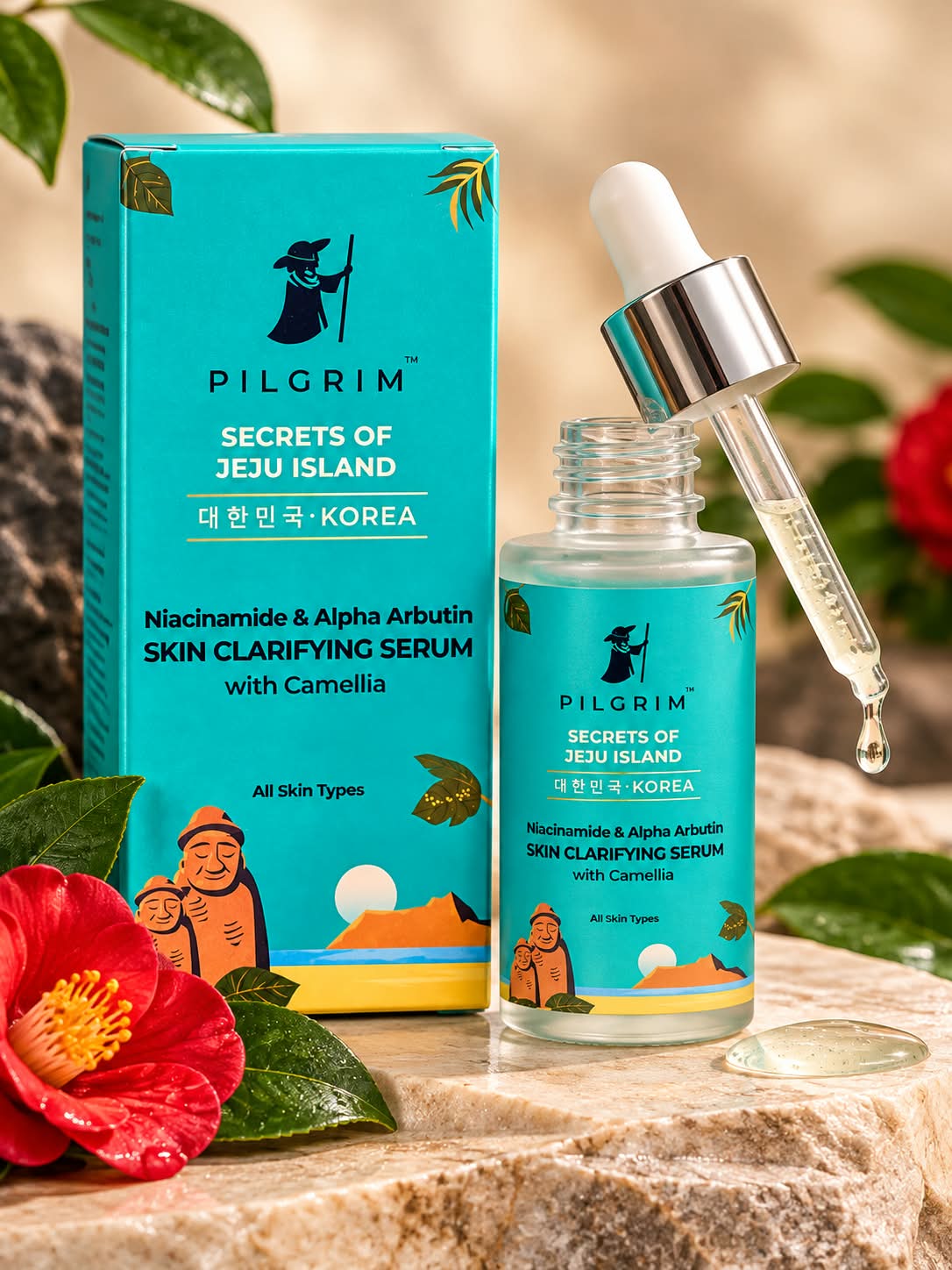 Pilgrim Secrets Of Jeju Island Skin Clarifying Serum 30ML