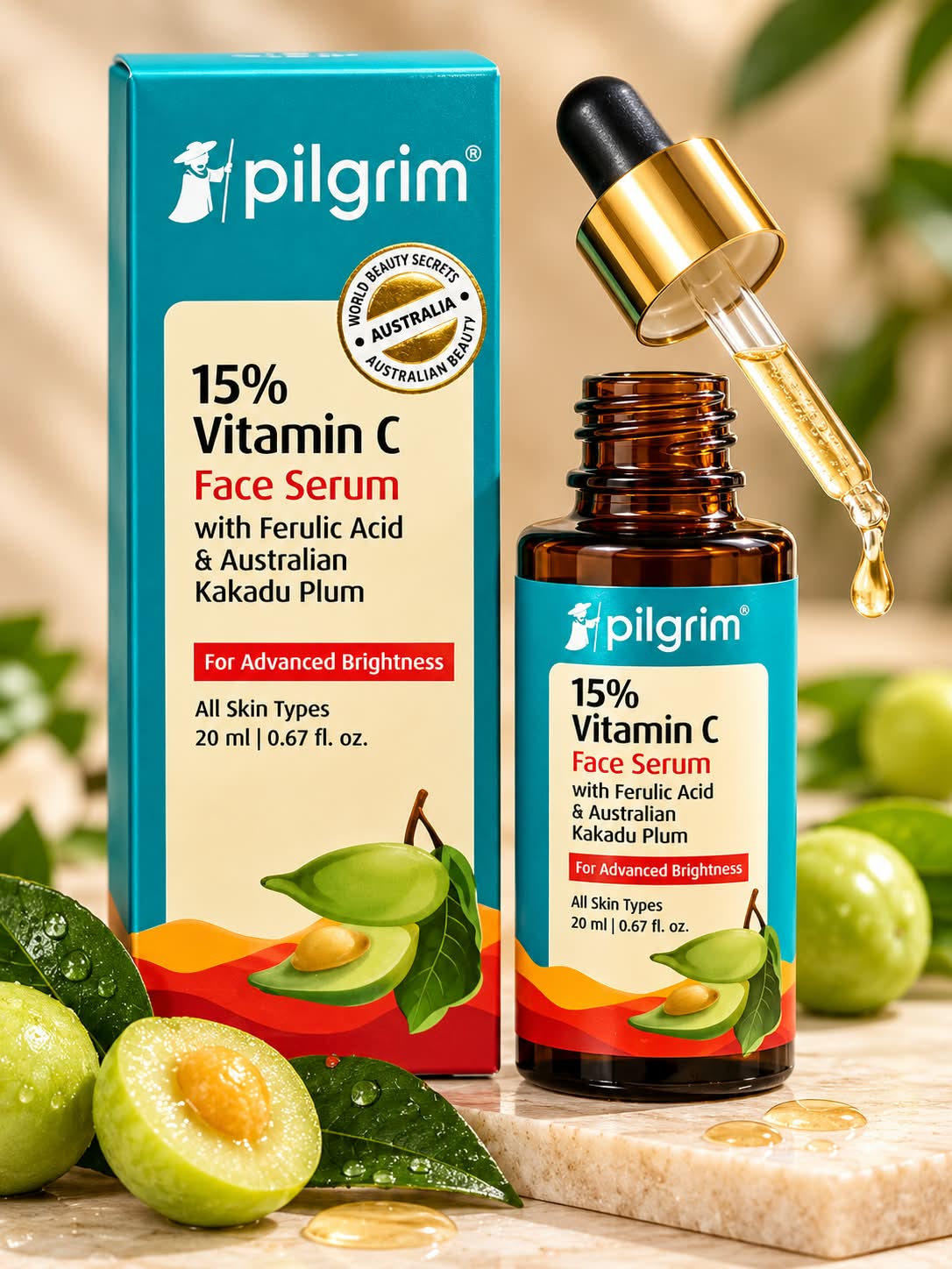 Pilgrim Vitamin C 15% Face Serum