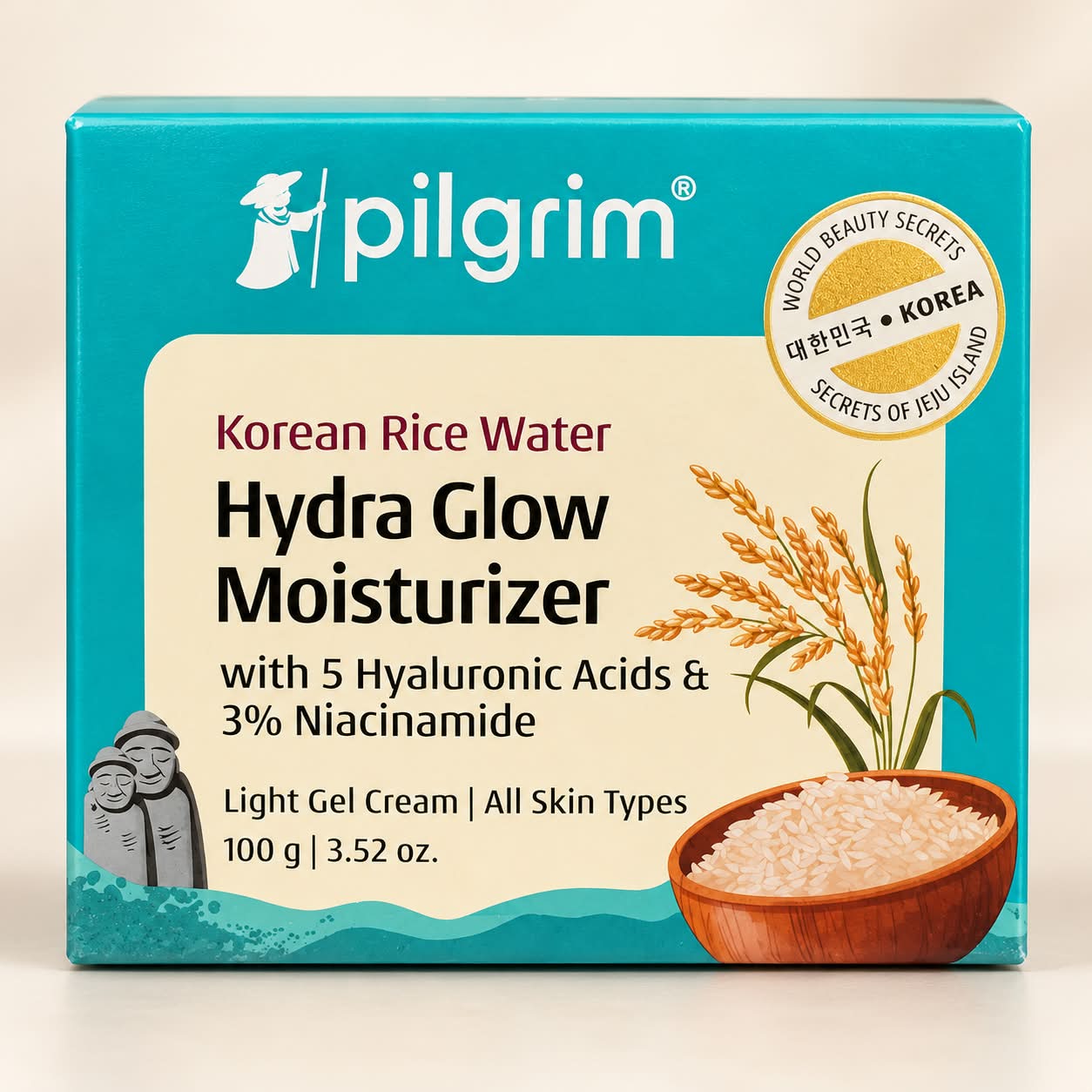 Pilgrim Korean Rise Water Hydra Glow Moisturizer