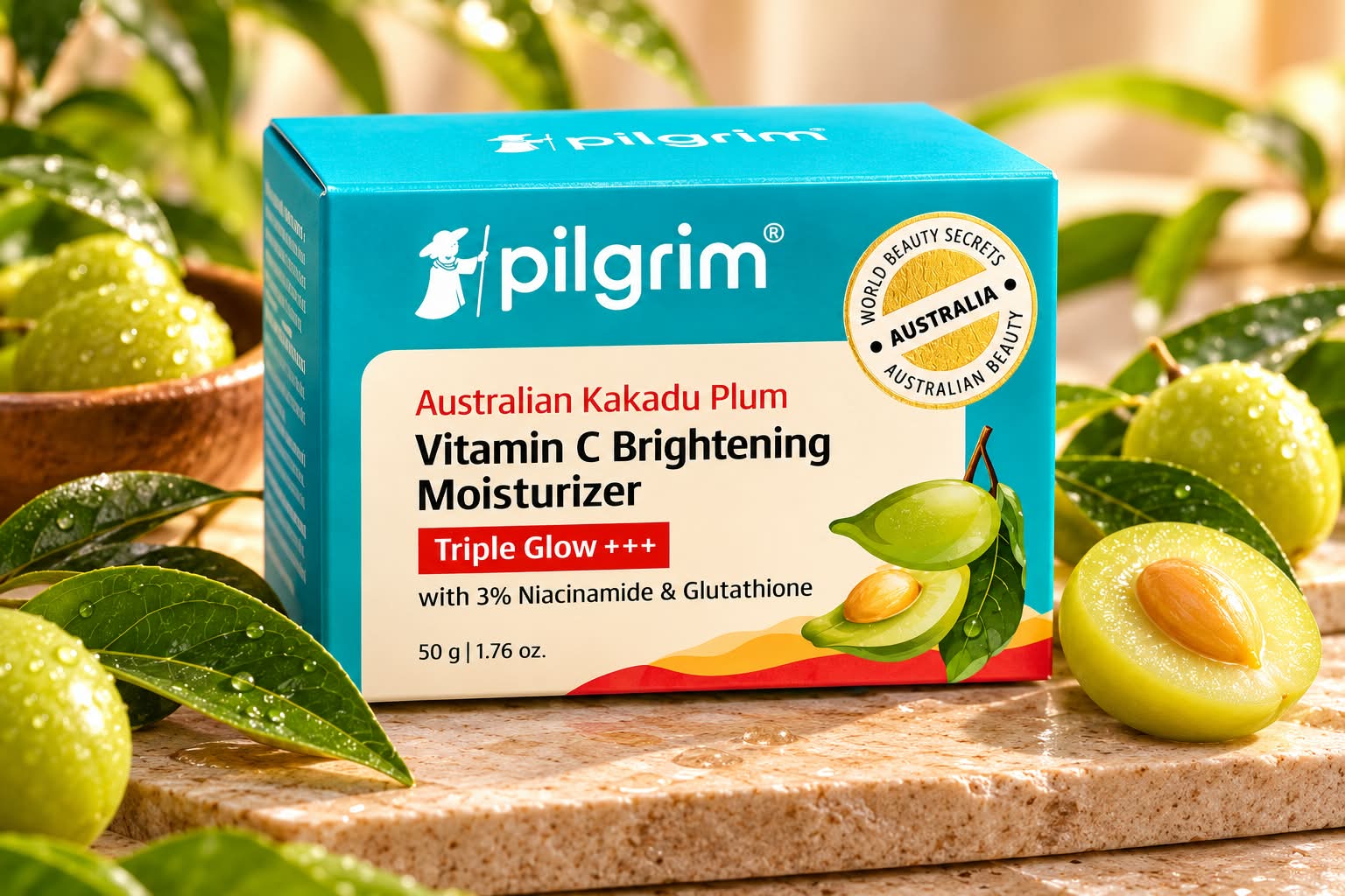 Pilgrim Vitamin C Brightening Moisturizer