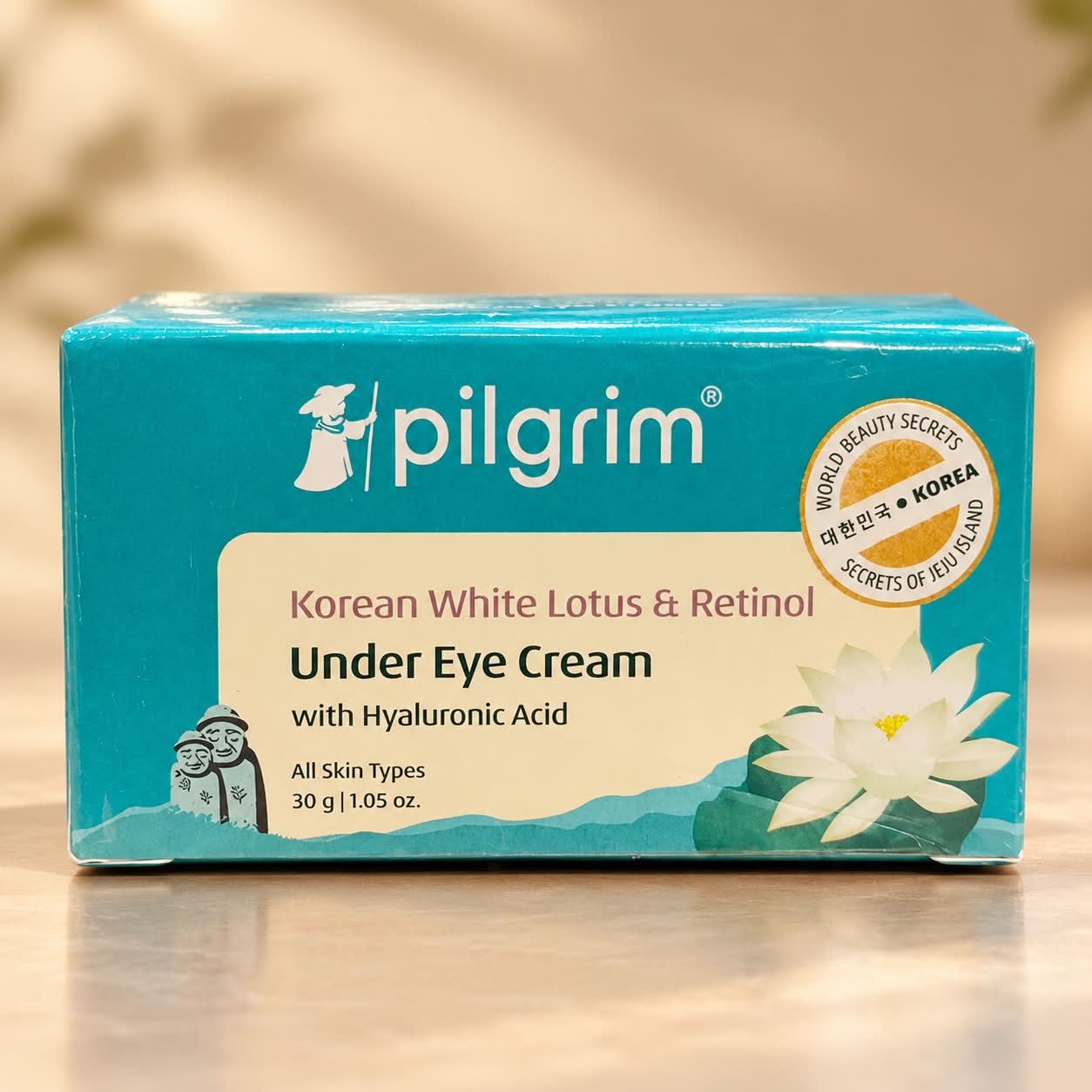 Pilgrim Korean White Lotus & Retinol Under Eye Cream 30g