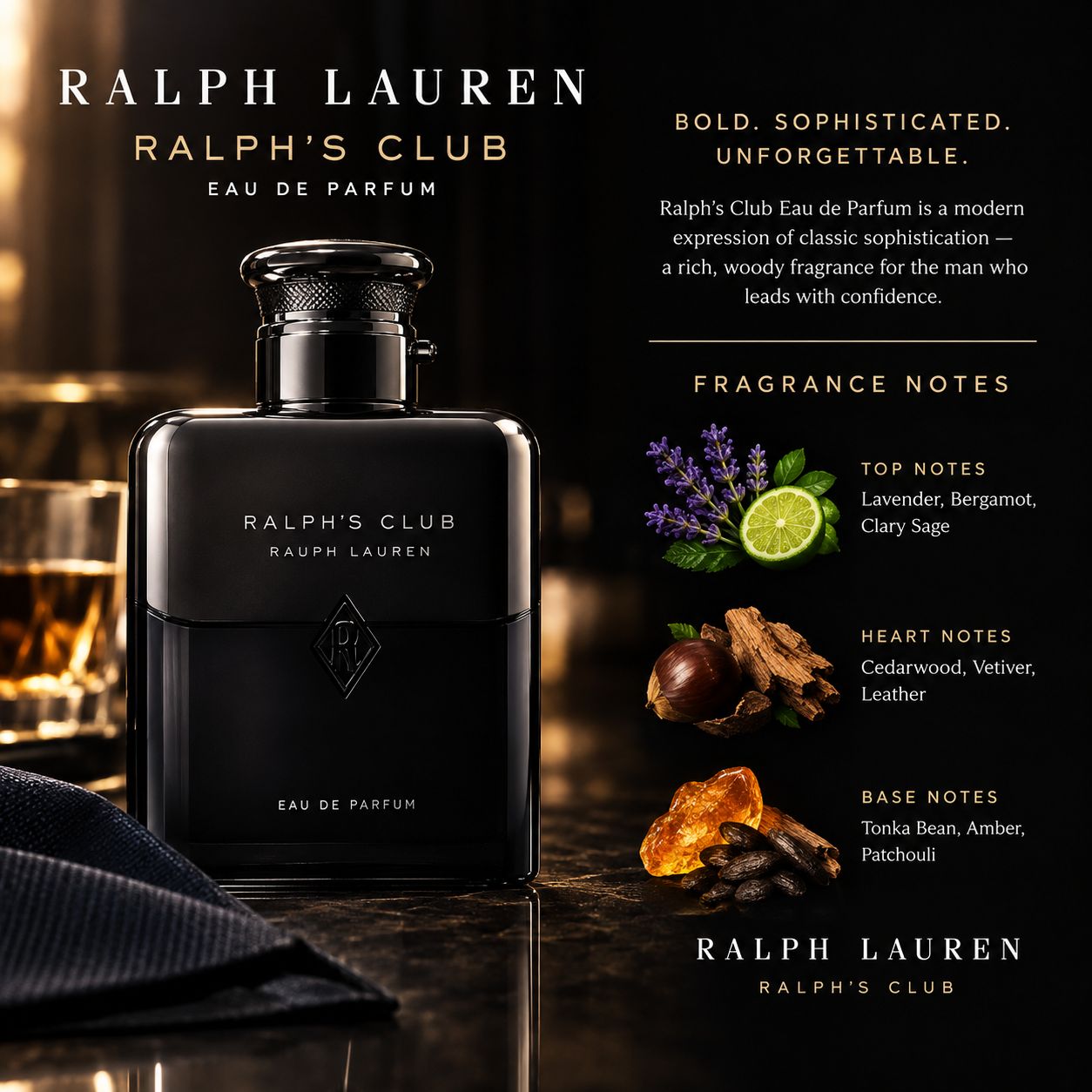 Ralph Lauren Ralph's Club Perfume For Men EDP 100ml
