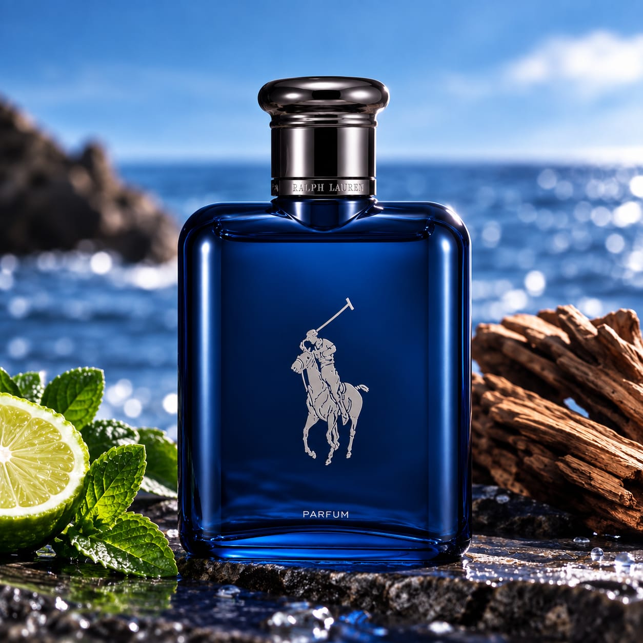 Ralph Lauren Polo Blue Perfume For Men Parfum 125ml