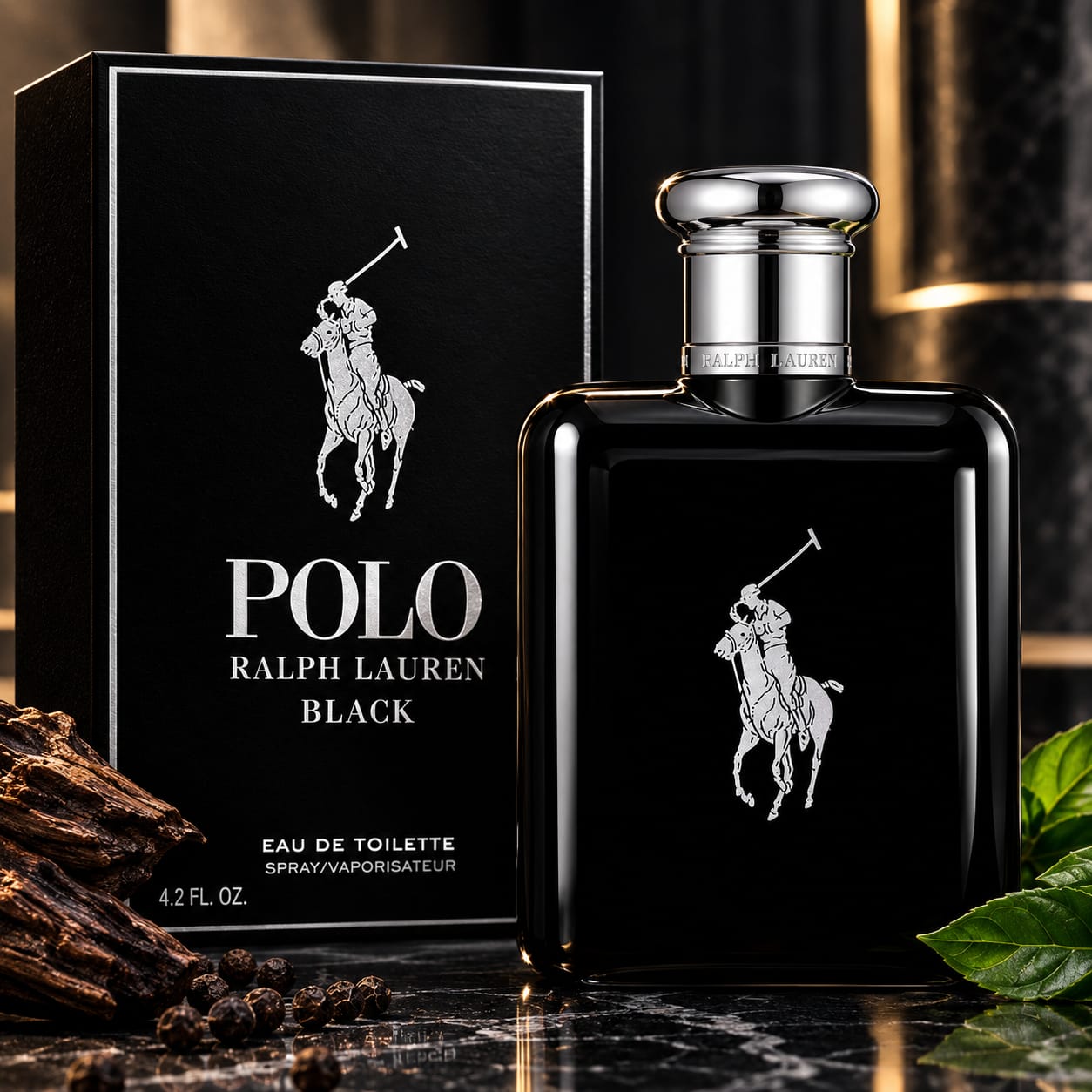 Ralph Lauren Polo Black Perfume For Men EDT 125ml