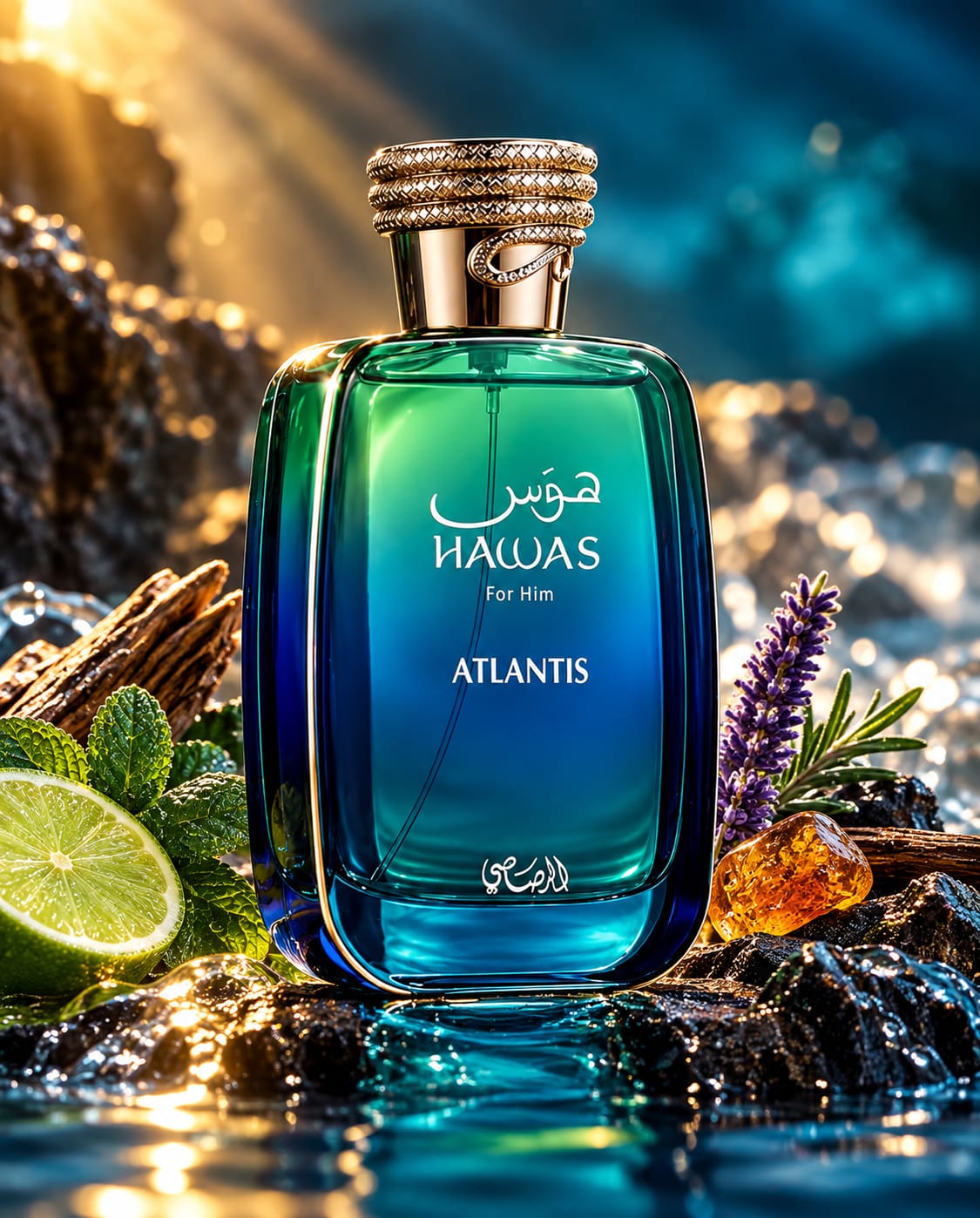 Rasasi Hawas Atlantis Perfume For Men EDP 100ml