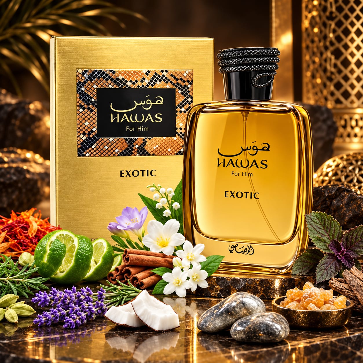 Rasasi Hawas Exotic Perfume For Men EDP 100ml