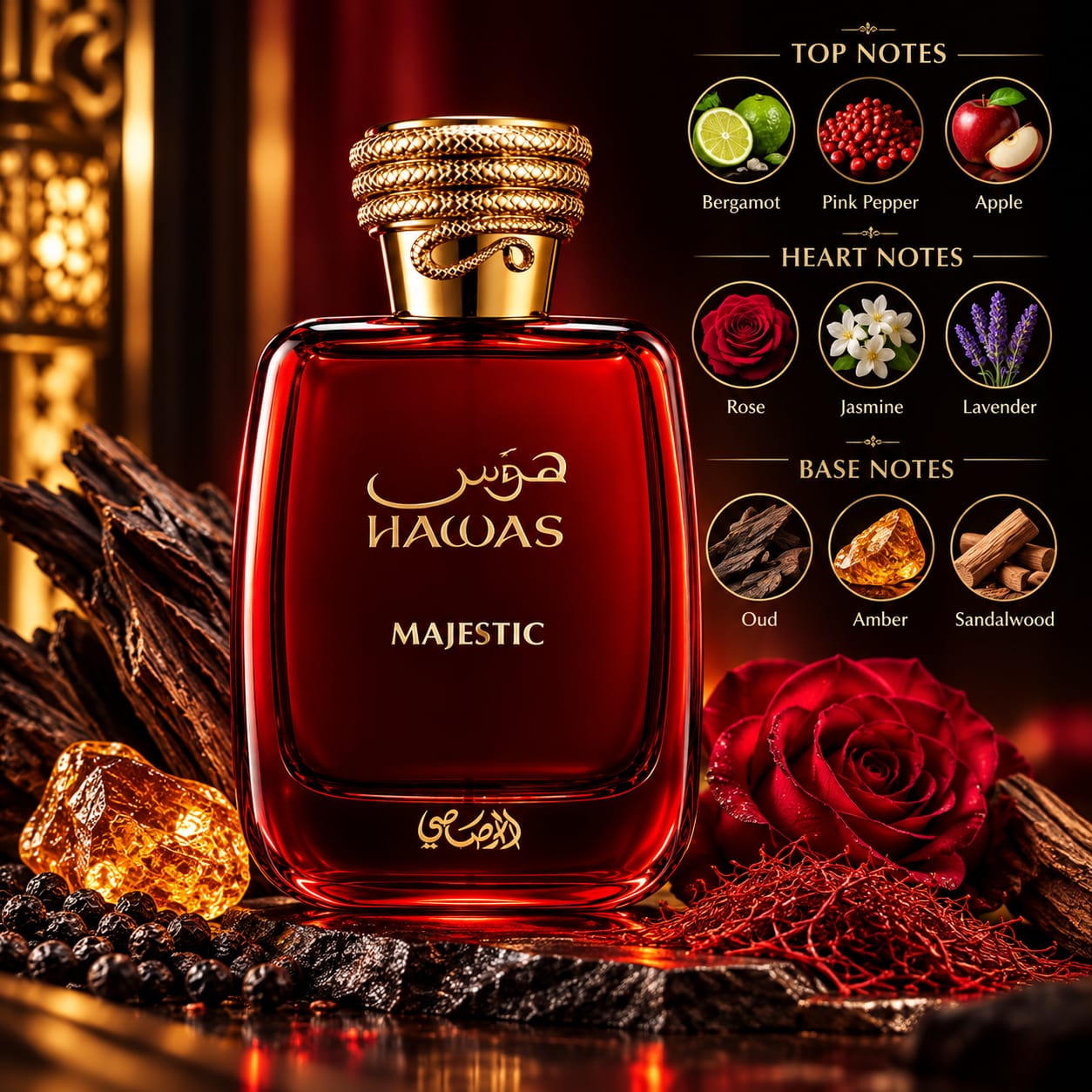 Rasasi Hawas Majestic Perfume EDP 100ml