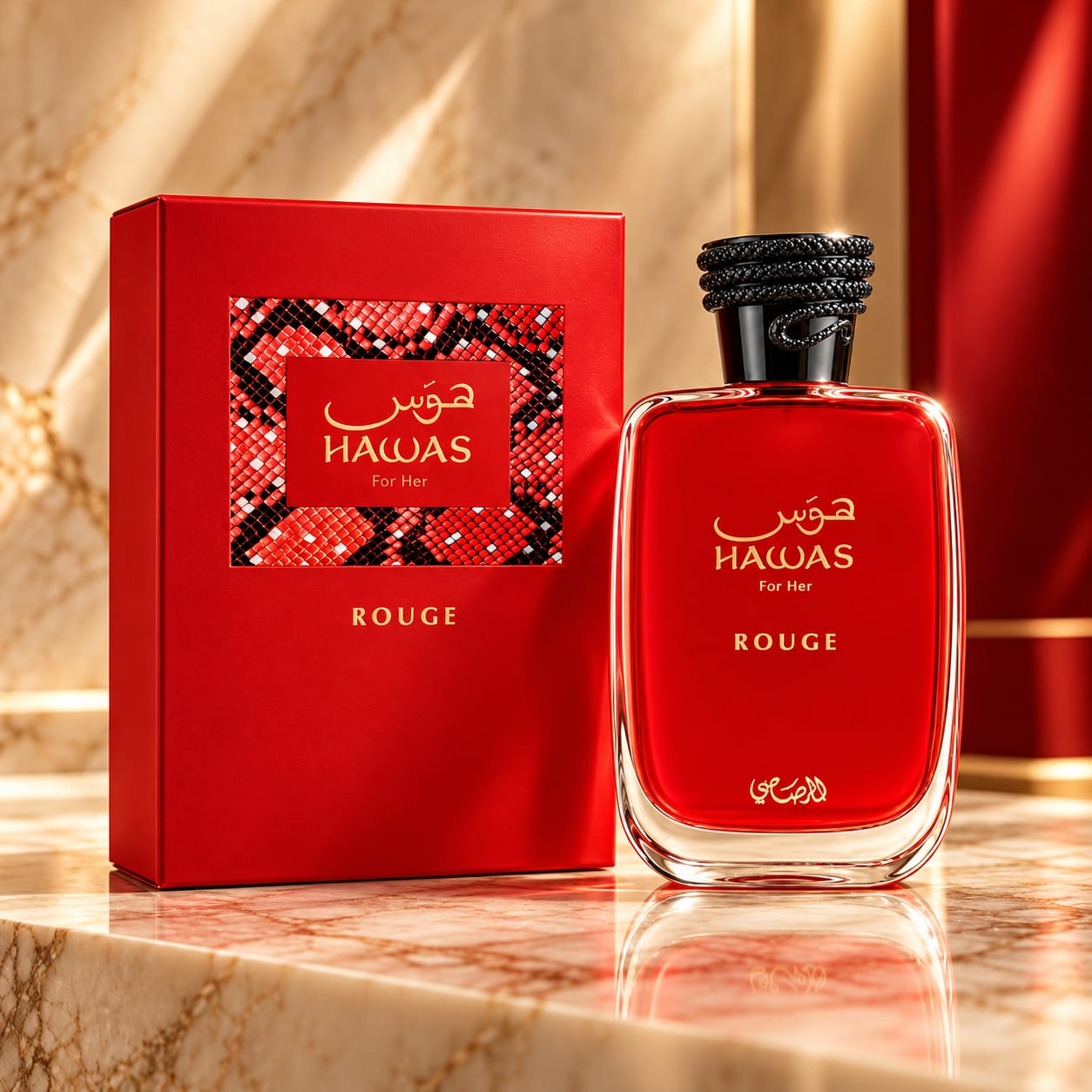 Rasasi Hawas Rouge For Women EDP 100ml