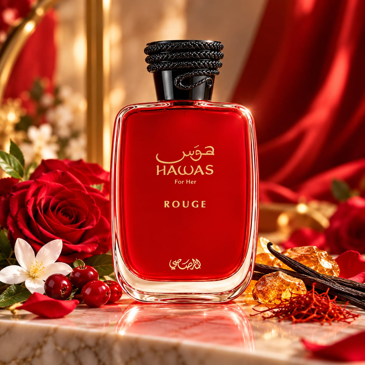 Rasasi Hawas Rouge For Women EDP 100ml