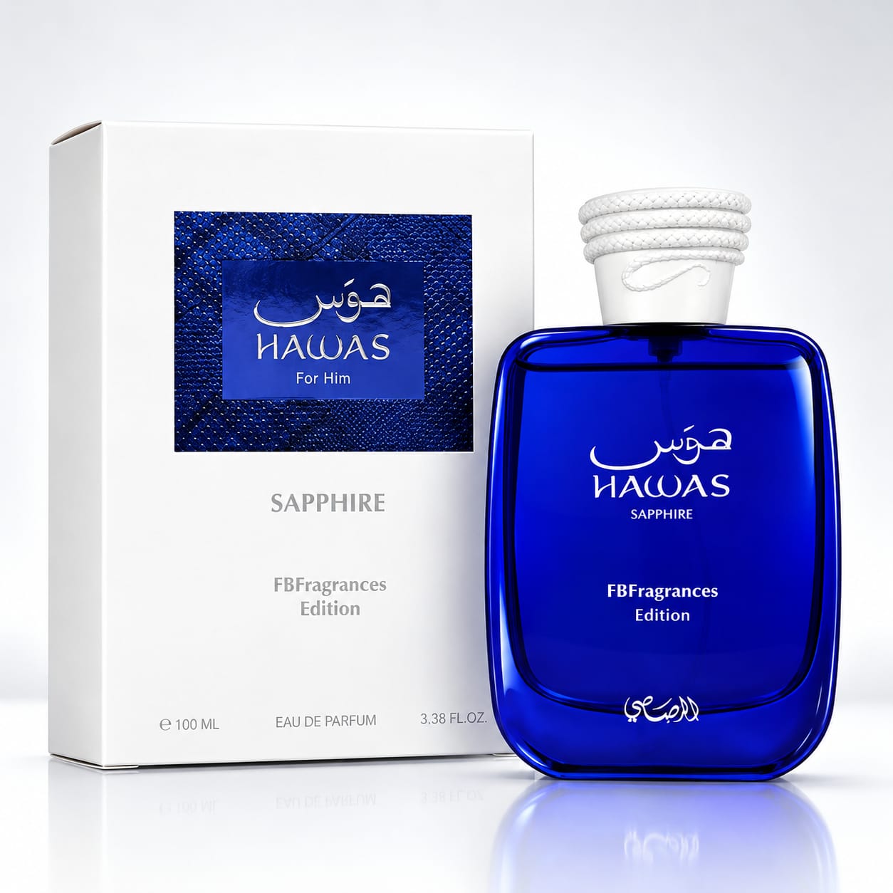 Rasasi Hawas Sapphire FBFragrances Edition Perfume For Men EDP 100ml