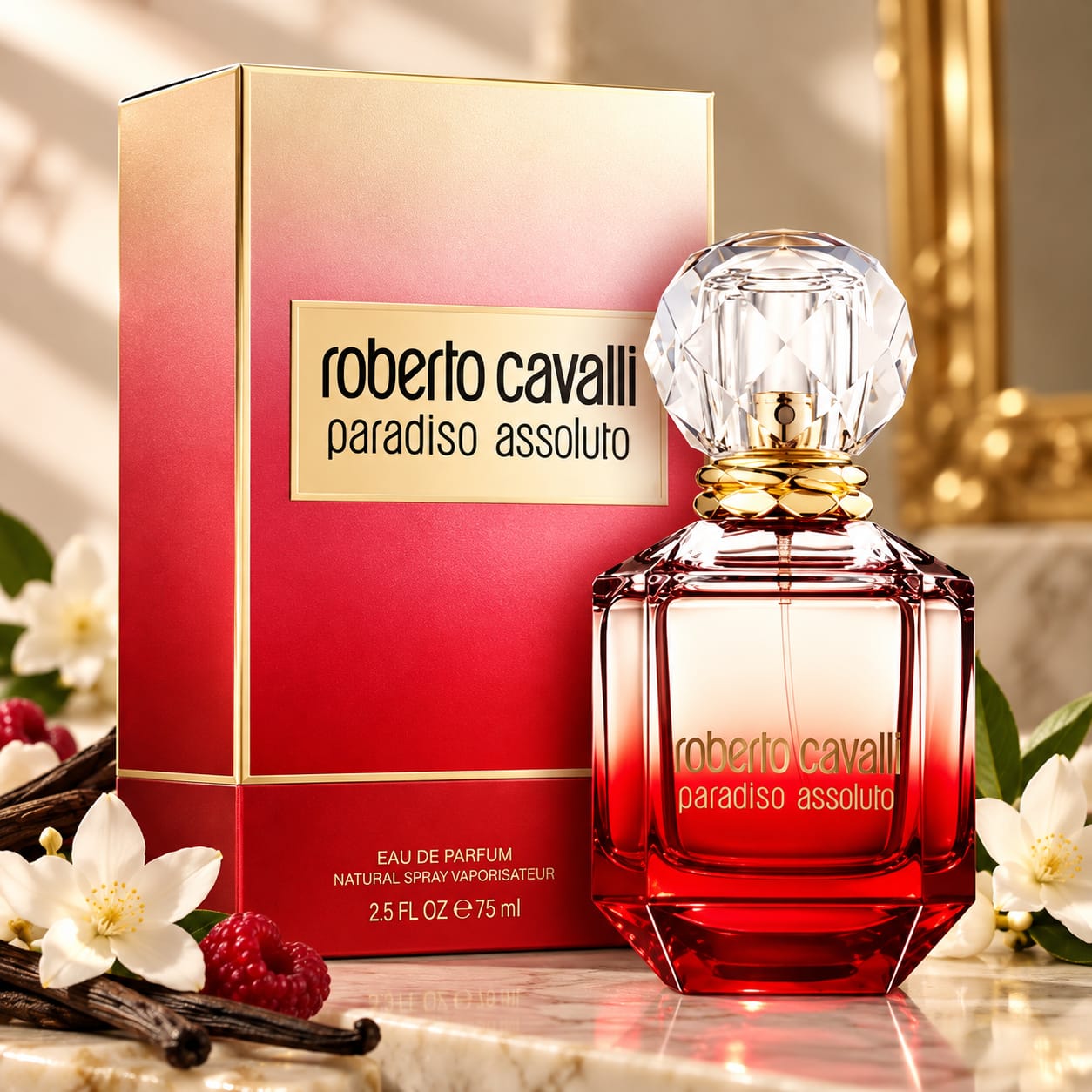 Roberto Cavalli Paradiso Assoluto Perfume For Women EDP 75ml