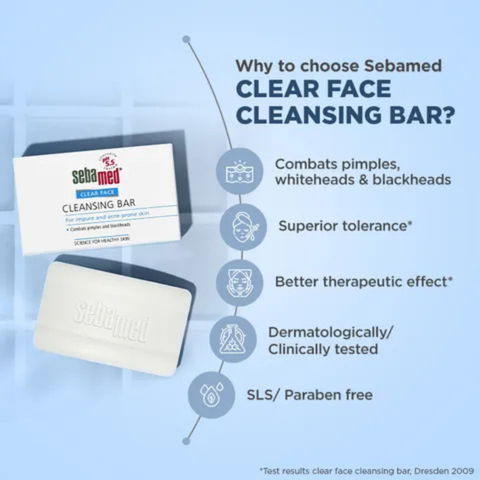 Sebamed Cleansing Bar For Oily Skin