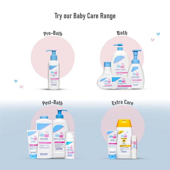 Sebamed Baby Cleansing Bar Soap | Ph 5.5 | With Panthenol | No tears & Soap Free bar | For Delicate skin
