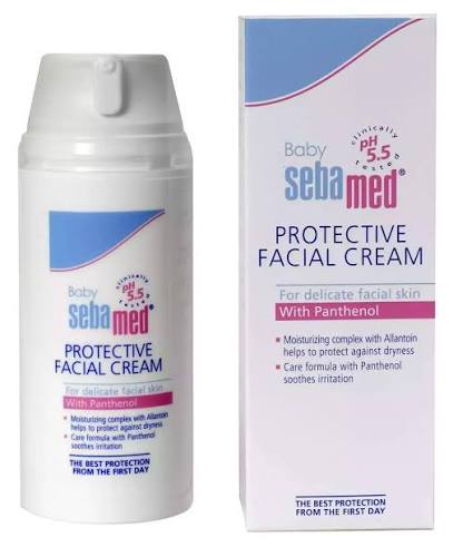 Sebamed Baby Protective Facial Cream For Delicate Facial Skin With Panthenol