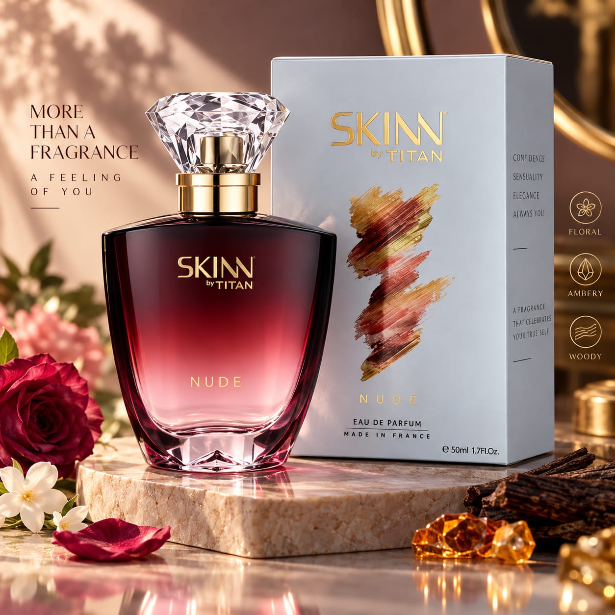 Skinn By Titan Nude Perfume For Women EDP