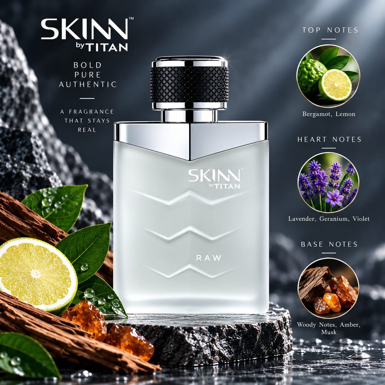 Skinn By Titan Raw Perfume For Men EDP