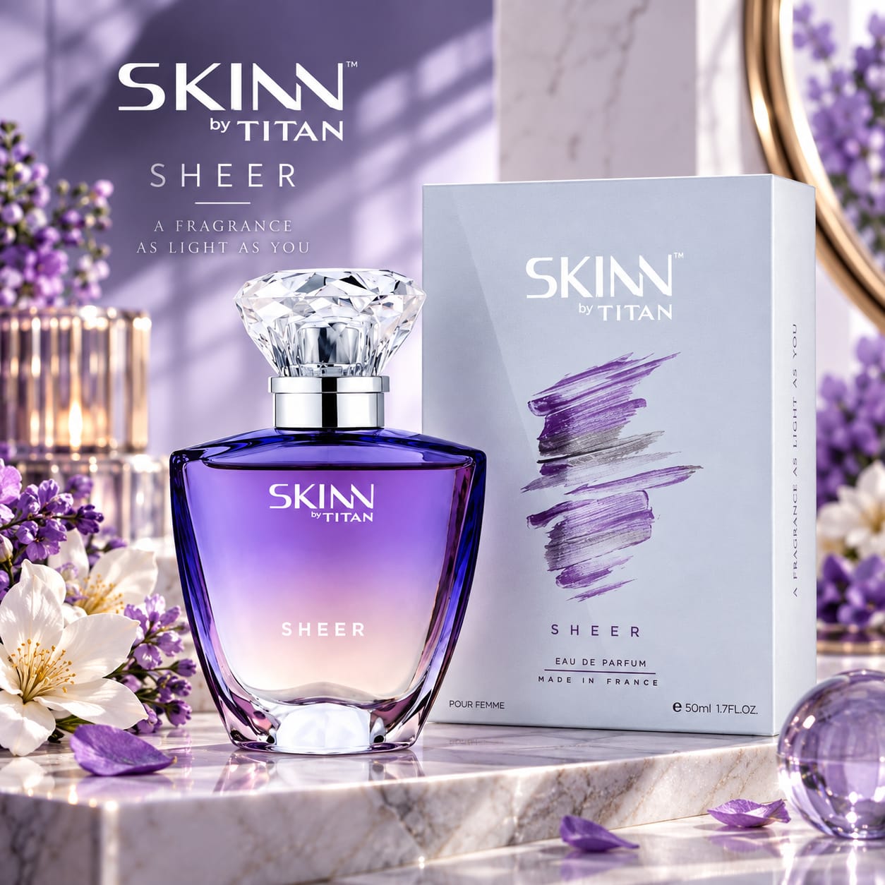 Skinn By Titan Sheer Perfume For Women EDP