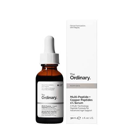 THE ORDINARY MULTI-PEPTIDE+COPPER PEPTIDE1% SERUM