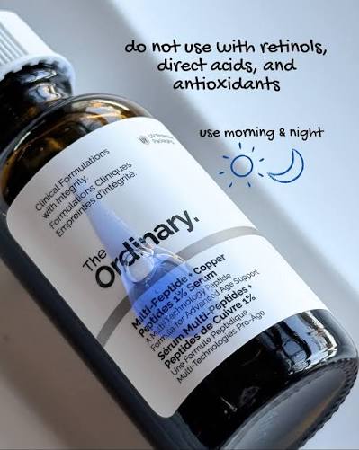 THE ORDINARY MULTI-PEPTIDE+COPPER PEPTIDE1% SERUM