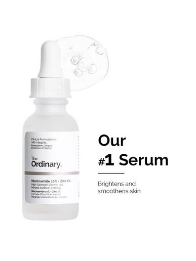 THE ORDINARY NIACINAMIDE 10% + ZINC 1% FACE SERUM