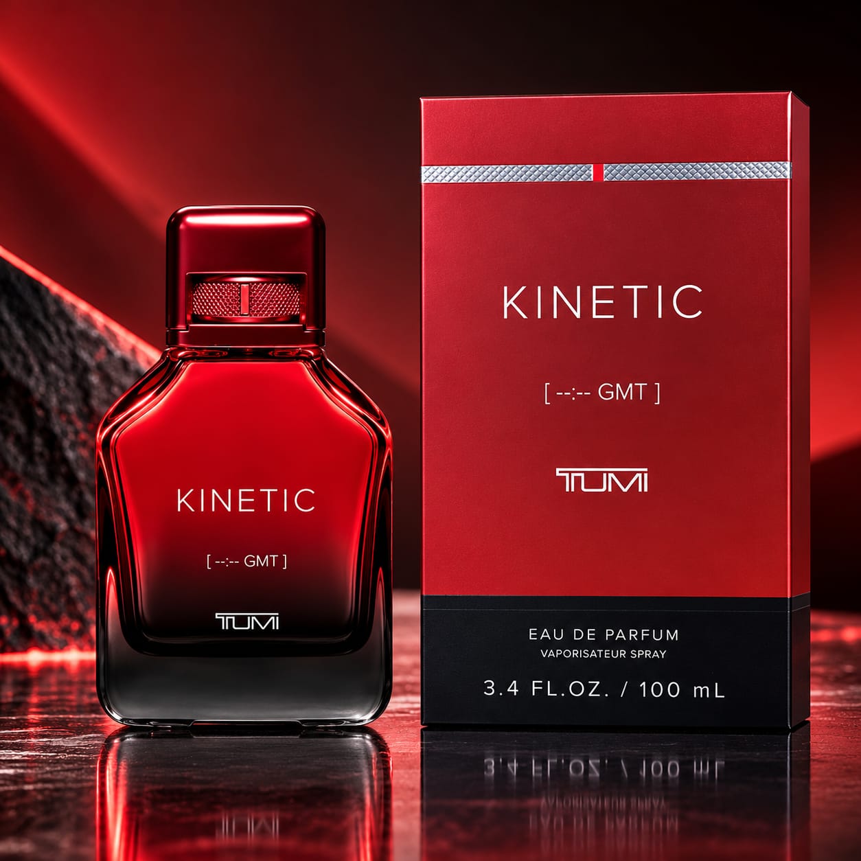 TUMI Kinetic [--:-- GMT] Perfume For Men EDP 100ml