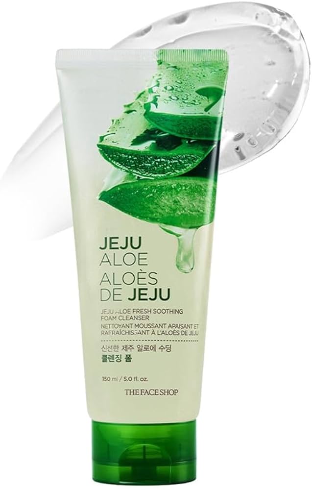 The Face Shop Jeju Aloe Foam Cleanser