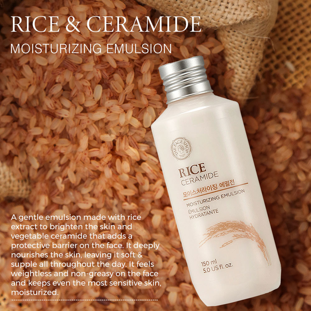 The Face Shop Rice Ceramide Moisturizing Emulsion