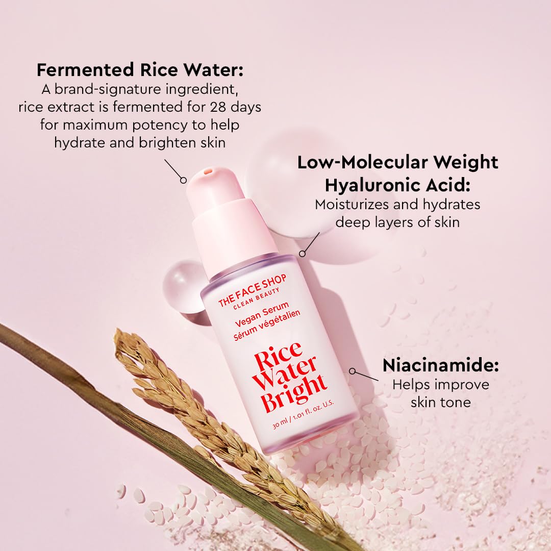 The Face Shop Rice Water Bright Vegan Serum